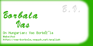 borbala vas business card